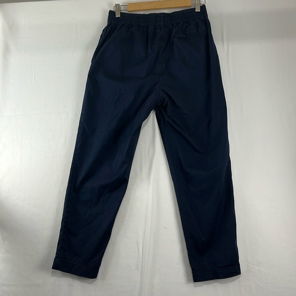 Everlane Navy Cotton-Modal Elastic Waist Pants - Picture 5 of 7